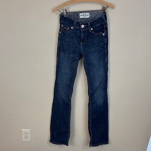 Ariat Real Denim Real Estella Boot Jeans Size 25R